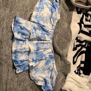 Ardene off the shoulder crop top